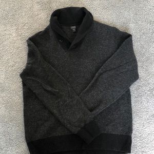 Men’s black J. Crew sweater